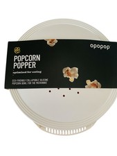 OPOPOP Popcorn Popper Silicone Collapsible Microwave Bowl BPA Free New