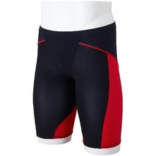 Mizuno GX LITE Swimming Shorts Half Spats Boys Black/Red 130NEW