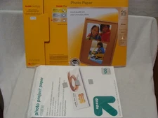 3 Packs Of Photo Paper All 8.5" X 11" 135 Total sheets                        V4
