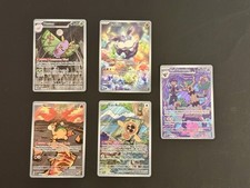 Pokemon TCG Ascended Heroes 5-Card Illustration Rare Lot Numel Carbink Rotom