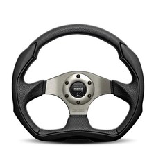 Momo Motorsport Eagle Steering Wheel Black Leather Grip 350mm - Eag35bk0s