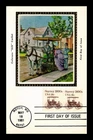 DR JIM STAMPS US CARD SURREY TRANSPORTATION SERIES FDC COLORANO SILK CACHET