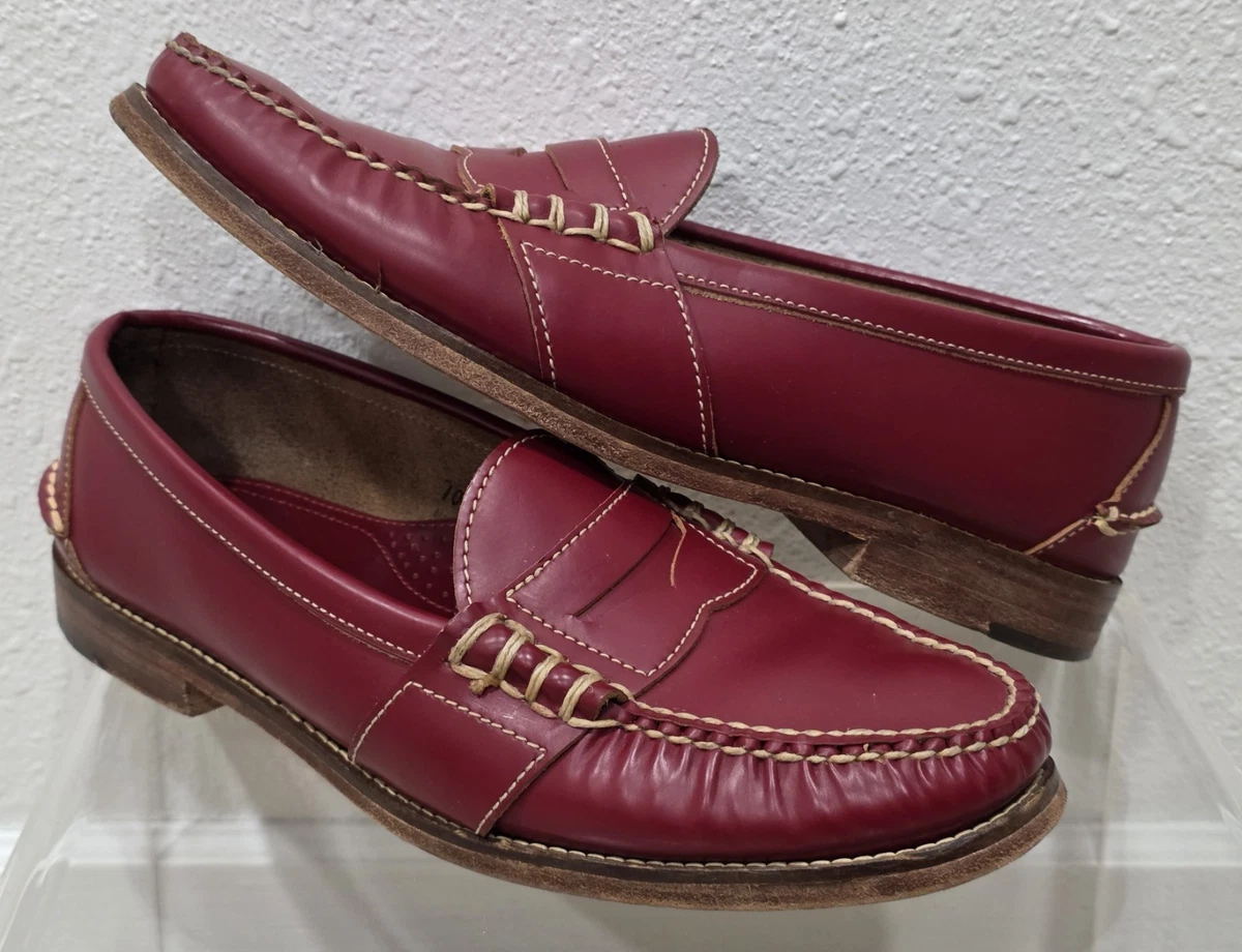 Ralph Lauren バーガンディ ローファー38.5 Ralph Lauren Loafer Leather Upper Casual Shoes for Men for sale | eBay