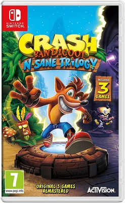 Crash Bandicoot N Sane Trilogy Nintendo Switch Spiel