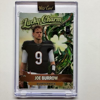 Joe Burrow 2026 Wild Card Lucky Charm  #d 1/1 Bengals