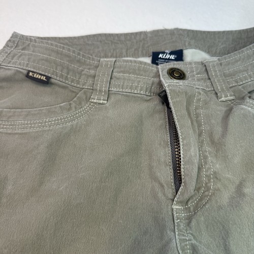 Kuhl Pants and Shorts Youth Medium 10 Beige Straight Leg Adjustable Waist Length - Picture 3 of 14