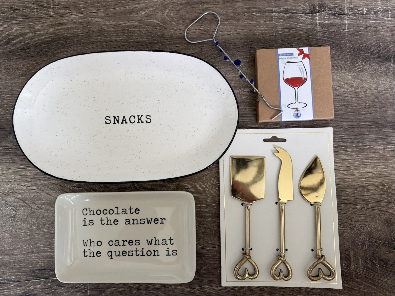 Wine, Cheese &Amp; Snack Accessories Bundle • Entertaining Kitchen Set