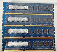 8GB 4x 2GB SK Hynix HMT325U7CFR8C PC3-10600E DDR3-1333 ECC Unbuffered
