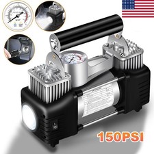 Heavy Duty Portable Air Compressor Car Tire Inflator Electric Pump Auto 12V USA