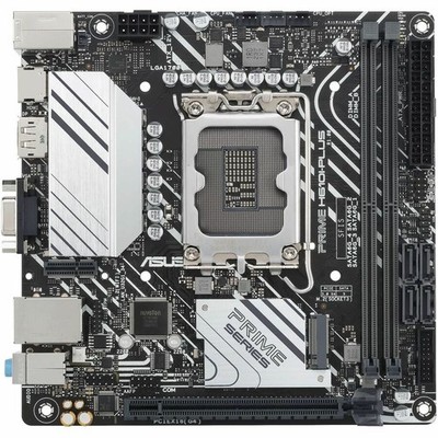 Asus Prime H610I-PLUS-CSM Desktop Motherboard Intel H610 Chipset Socket LGA-1700