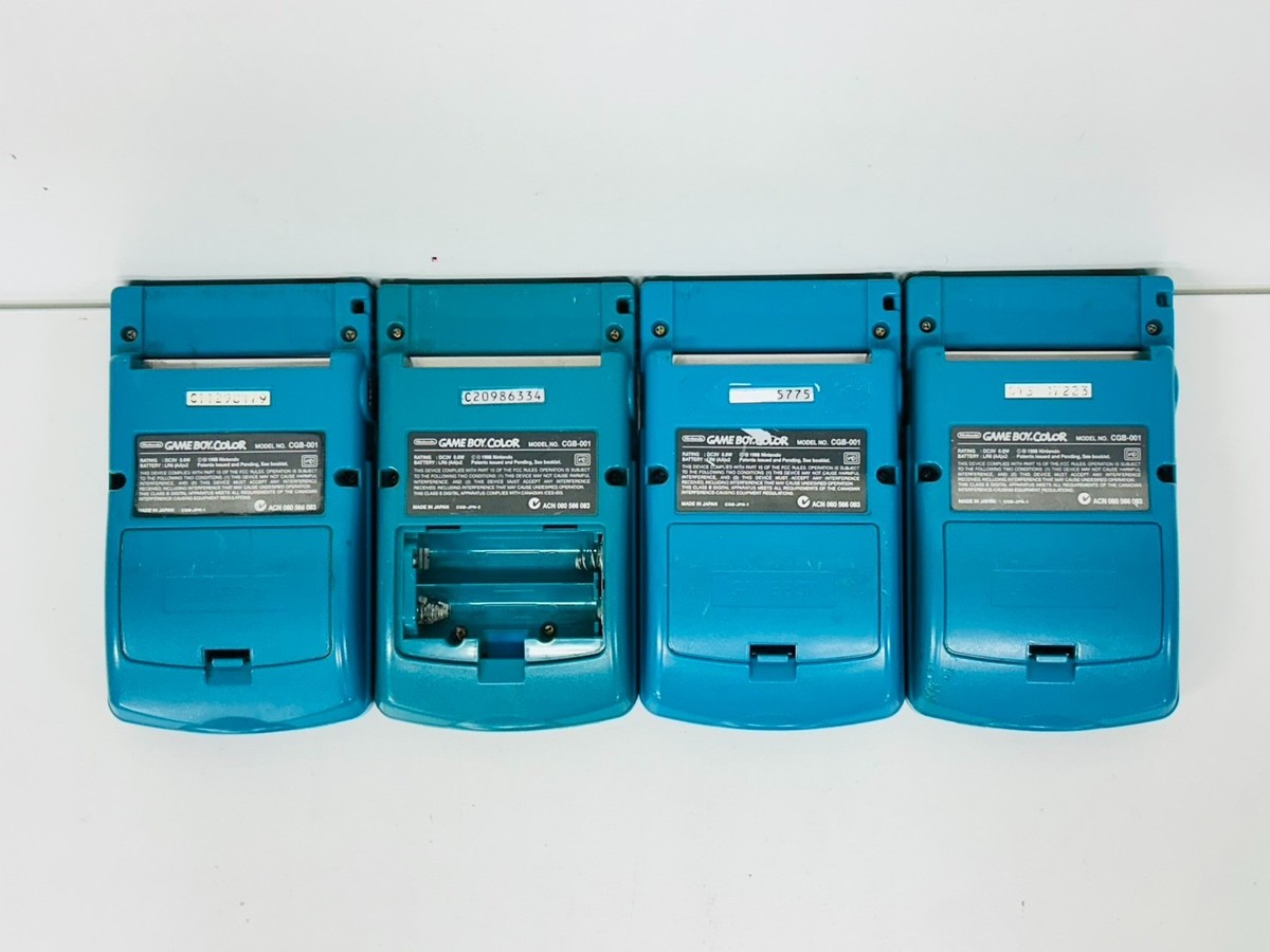 Nintendo Gameboy Color CGB-001 Lot of 5.12.20 Console Japan ver