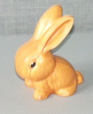 SYLVAC POTTERY CREAMIC RABBIT 305 BEIGE RARE VINTAGE MODEL.