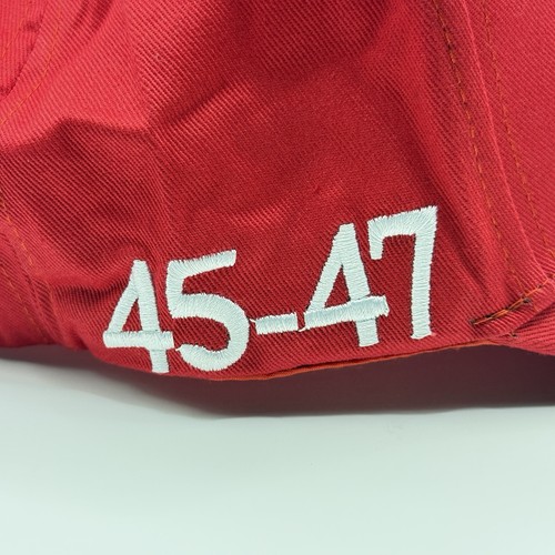 Gorra de béisbol Trump 2024 MAGA ROJA 45-47 President Make America Great Again - Imagen 7 de 9