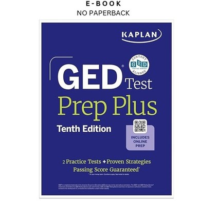 GED Test Prep Plus, Tenth Edition (2026): , Kaplan Test Prep 2025