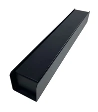 PROCRAFT PB1H-XX-BK Steel Project Box - 12-5/8" x 1-7/8"" x 1-5/8"