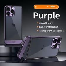 Fr iPhone 14 13 12 Pro Max Magnetic Case with MagSafe Full Camera Lens Protector