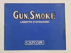 Gun. Smoke Nintendo NES Complete NTSC Cart & Manual