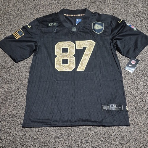 Nike Kansas City Chiefs Travis Kelce #87 Salute to Service Jersey Men’s M