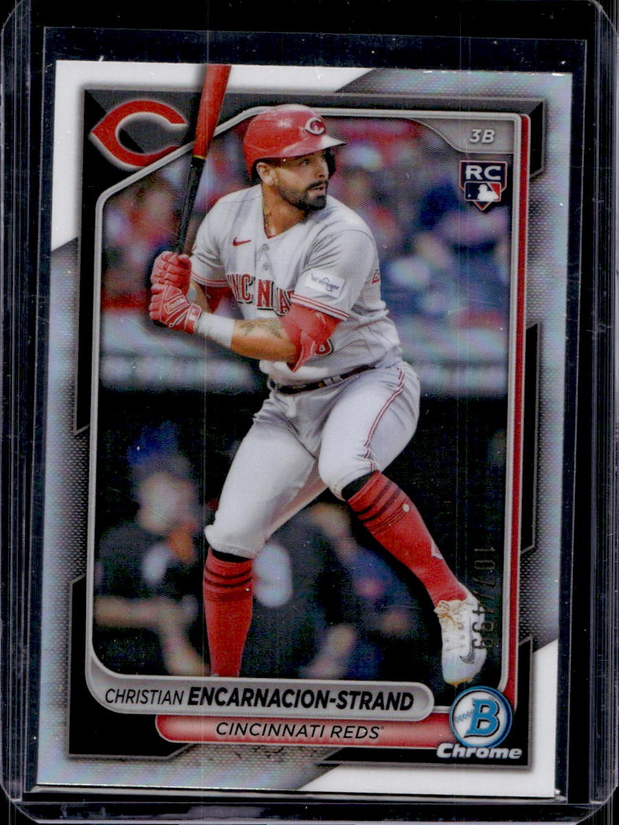 Christian Encarnacion-Strand 2024 Bowman Chrome #91 Rookie Refractor /499