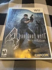 Resident Evil 4 -- Wii Edition (Nintendo Wii, 2007) Complete In Box