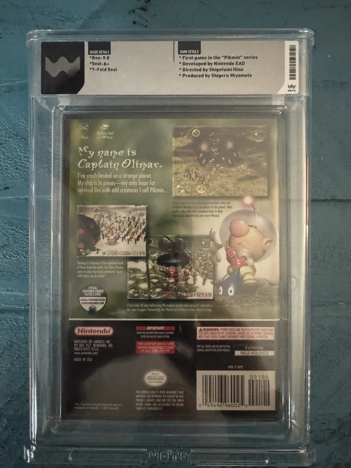 Pikmin GameCube WATA 9.8 A+ Graded Brand New Factory Sealed Not CGC VGA - Image 3 of 3