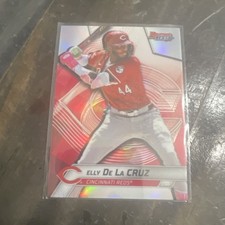 Topps 2025 Bowman's Best Elly De La Cruz #37 Cincinnati Reds Refractor MLB Card