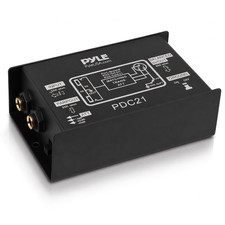Premium Direct Injection Audio Box - 2.36" X 4.09" Passive DI Unit Hum Eliminato