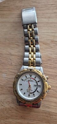 Seiko Mens Watch 7N32-0069, kinetic quartz, Sports 150, 72 hrs, vintage
