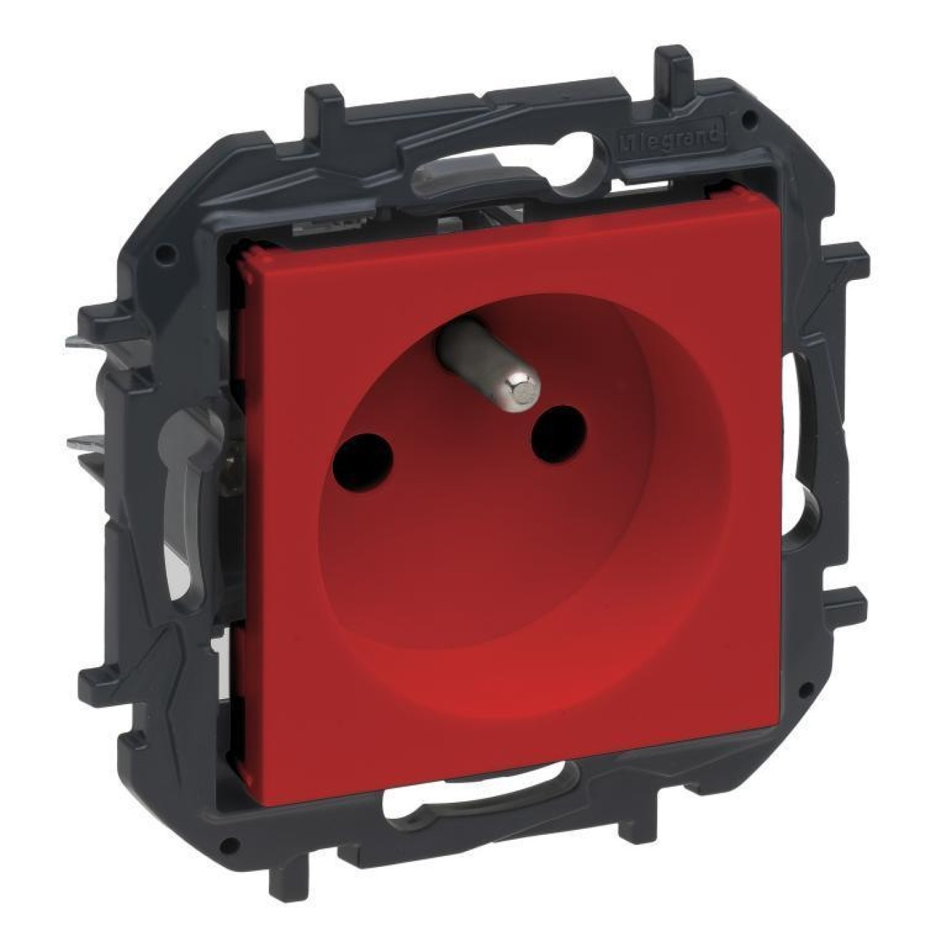 Sockets 2p+z Red, Terminals NILOE STEP 8630B