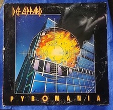 DEF LEPPARD "Pyromania" 1983 LP 33 rpm Mercury MASTERDISK 1ST PRESSING