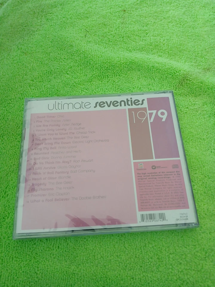 1979 "Ultimate Seventies" Brand New Factory Sealed CD - 2003 - 18 Tracks - Image 2 of 2