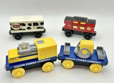 Thomas  Friends Wooden Railway Sodor Power Co, Cow  Musical Caboose Cars
