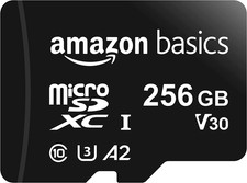 Micro SDXC Memory Card with Full Size Adapter, A2, U3, Read Speed up to 100 Mb/S