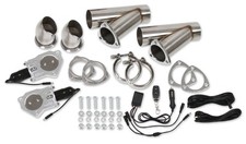 Hooker 11052hkr Dual Electric Exhaust Cut-outs 3 Inch Pipe Diameter Hooker 11052hkr Dual Electric Exhaust Cut-outs 3 Inch Pipe Diameter