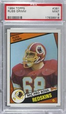1984 Topps Russ Grimm #381 PSA 9 MINT HOF 0l1