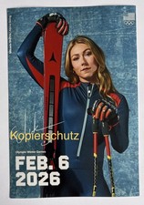 Autogramm Wintersport Olympia Ski Alpin Mikaela Shiffrin