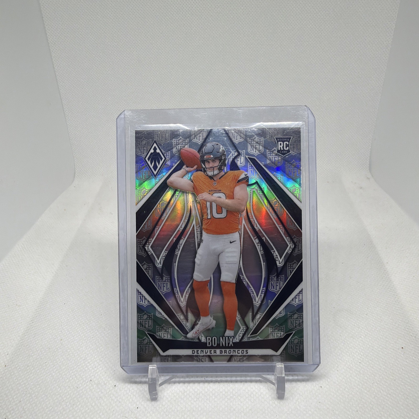 2024 Panini Phoenix - Rookies Bo Nix #159 NFL Shield /150 (RC)