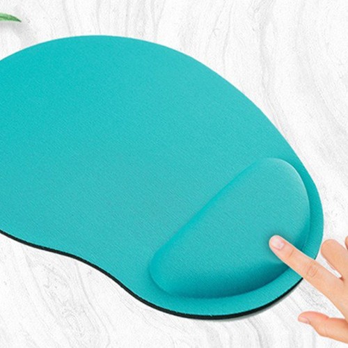 Podkładka pod mysz z podpórką na nadgarstek do maty laptopa antypoślizgowa żelowa nadgarstek EVA mata podtrzymująca * - Zdjęcie 10 z 21