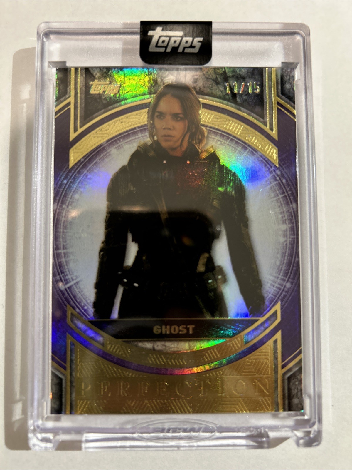 Ghost 2025 Topps Marvel The Collector /15 Purple Parallel Thunderbolts SP