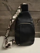 CLUCI Cross Body Bag Leather Crossbody Bags for Women Sling Black