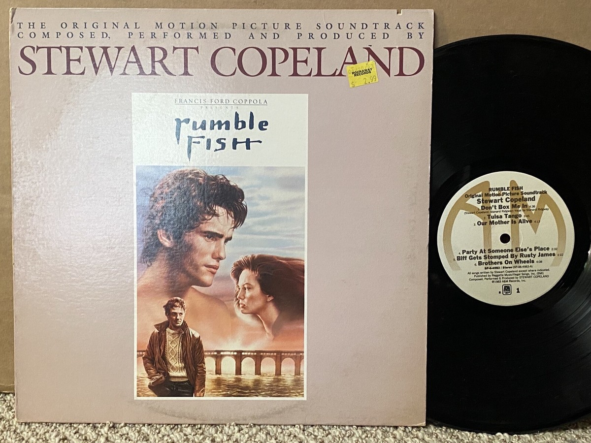 Rumble Fish ポリス　サウンドトラック LPレコード Rumble Fish ポリス サウンドトラック LPレコード 音 絵本