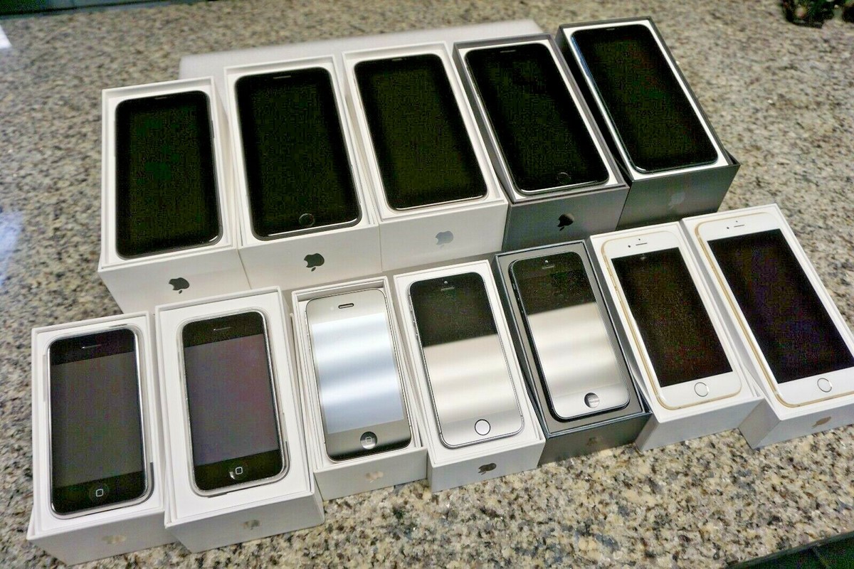iPhone 8, 6, 5s, SE セット Apple iPhone 5/5S/6/6S/7/8/SE Gen- 32/64GB - All Colours