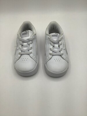 PUMA Kids Jada Alternative Closure Sneaker, White Silver, 8c US