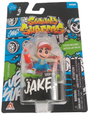 Subway Surfers Artsy Jake Shorties Figurine Mini Figure Toy Urban