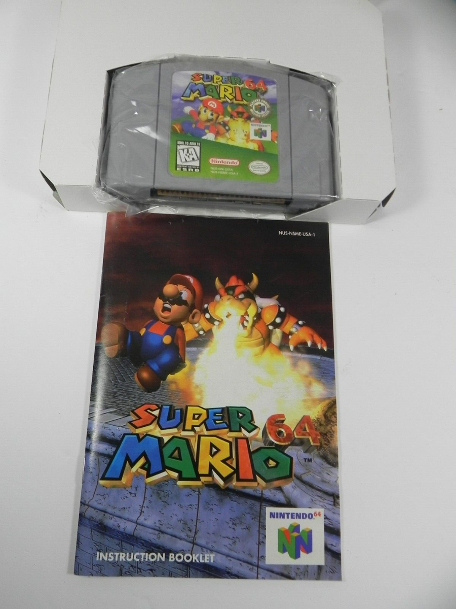 Super Mario 64 Nintendo 64 N64 CIB Complete 45496870010| eBay