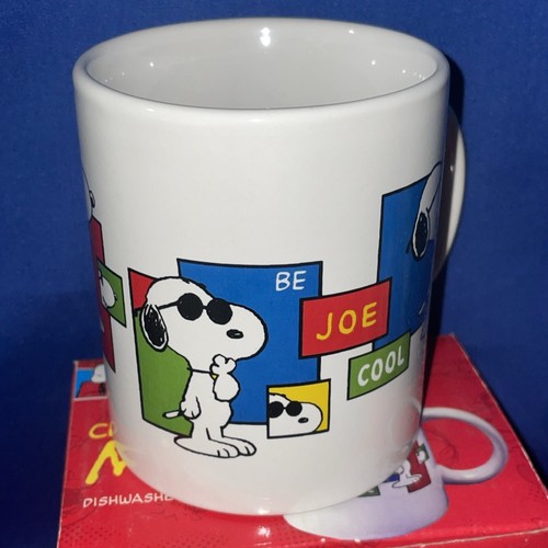 Brand New Snoopy Charlie Brown Peanuts in Box BE JOE COOL Coffee Mug ❤️gsc17m1 - Picture 6 of 8