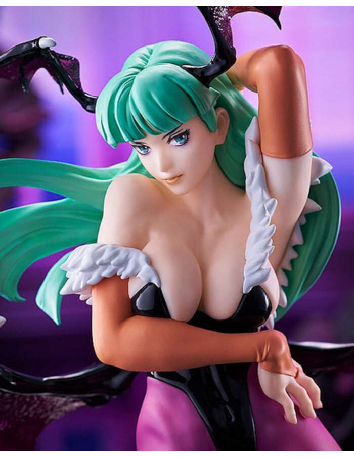 GOOD SMILE ANIME POP UP PARADE DARKSTALKERS MORRIGAN PVC STATUE NEW