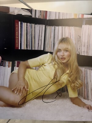 Sabrina Carpenter Short n' Sweet Signed LP - Light Sky Blue Vinyl - Unsealed