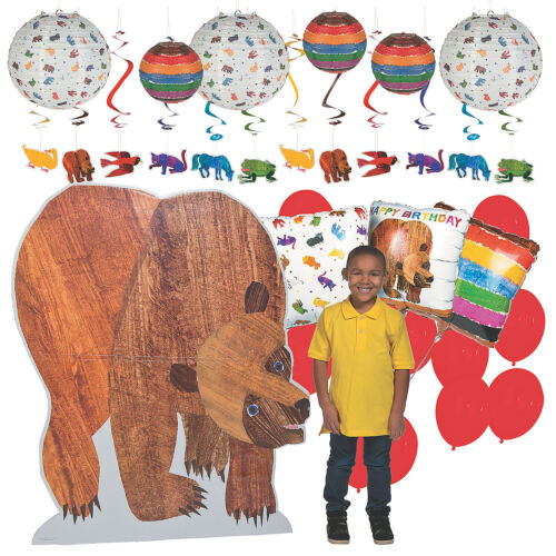 Fun Express Eric Carle's Brown Bear, Brown Bear, What Do You See? Premium Party
