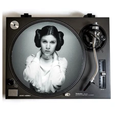 PRINCESS LEIA Turntable Slipmat for Vinyl Records 12" DJ Slip Mat Star Wars